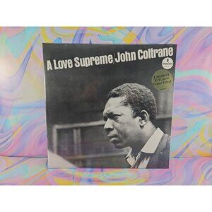 A Love Supreme by John Coltrane (Record, 2019) New Sealed Orange Color